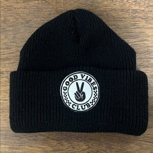 TINY WHALES Good Vibes Club Beanie
